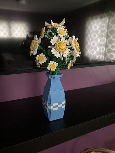 Gül leqo 537pcs Diqqət Çatdırılma bir gün ərzində rayonlar daxil