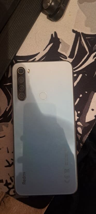 Redmi Note 8, 64 GB, rəng - Ağ, Barmaq izi