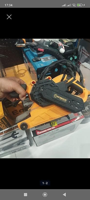 plasdik qapi: Worksite lentli zımpara (belt sander) - Brend: Worksite Tools & — 1