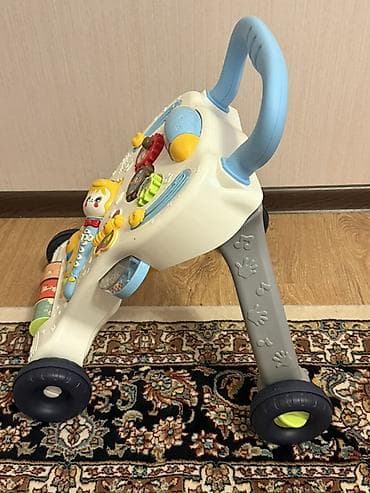 Yerimək üçün arabalar, çəliklər, əsalar, rollatorlar: Uşaq üçün interaktiv gəzdirici/aktivitə mərkəzi - 4 təkərli sabit — 2