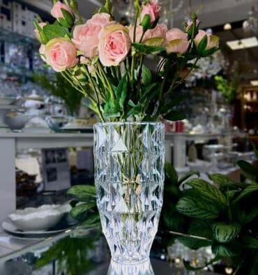 Otaq bitkiləri: Bir vaza, Xrustal — 1