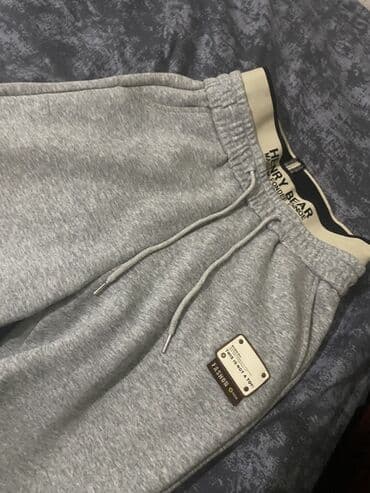 İdman Şalvar, S, rəng - Boz