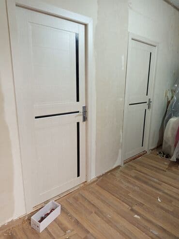 otaq qapı: Müasir interyer üçün MDF/laminat otaq qapıları. ÜÇDƏN ÇOX QAPILARDA — 5