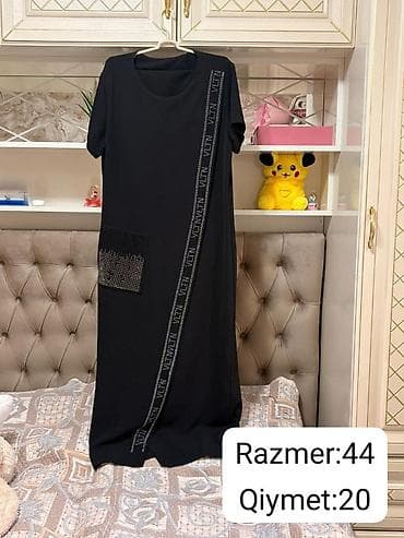 lil solid 2.0: Qadın geyimləri – müxtəlif modellər 1) Yaşıl rəngli, iri qara xallı — 2