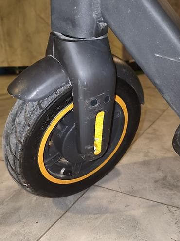 Elektrik nəqliyyatı: Yeni Elektrik samokat 10", 751 - 1000 Vt, 26 - 35 km/s, Ünvandan götürmə — 9