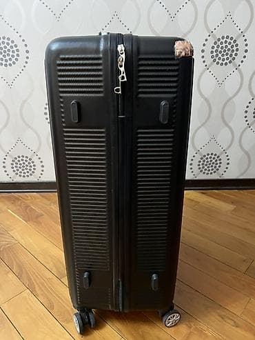 3 təkər velosiped: Böyük ölçülü sərt qablı səyahət çamadanı - Korpus: yivli, möhkəm sərt — 6