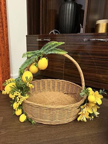 qara saça refle: Buketlər, səbətlər — 3