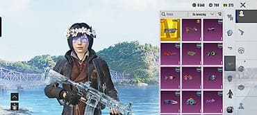gumuş eşyalar: PUBG Mobile oyun hesabı - Səviyyə və rejim: Avropa serveri, Klassik — 6