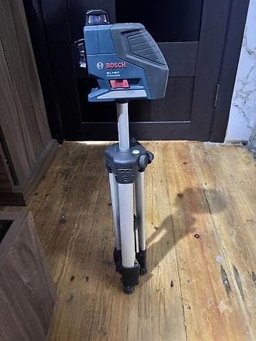 bosch drel: İşlənmiş Lazer nivelir Bosch, Yüksək dəqiqliklə ölçən, Pulsuz çatdırılma, Kredit yoxdur — 5