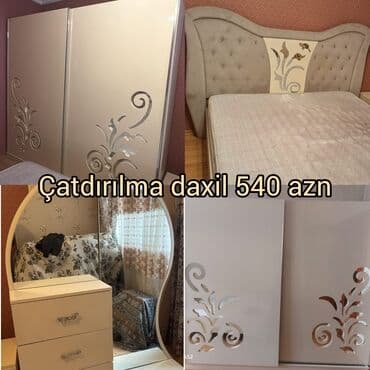 ev üçün güzgülər: *Sada* Hurrem yataq desti satilir prablemsizdir 540 azn unvan — 1