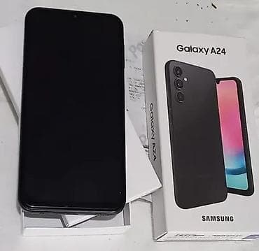 islenmis iphone 11: Samsung Galaxy A24 4G, 128 GB, rəng - Qara, İki sim kartlı — 2