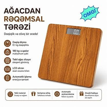 Döşəmə tərəziləri, 180 kq, Ödənişli çatdırılma, Rayonlara çatdırılma, Ünvandan götürmə — 2