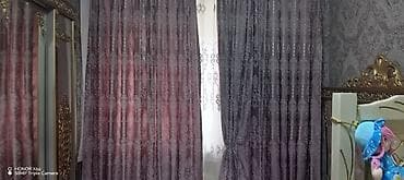 yataq ortusu: İşlənmiş, Pərdə, rəng - Bənövşəyi, Ünvandan götürmə — 1