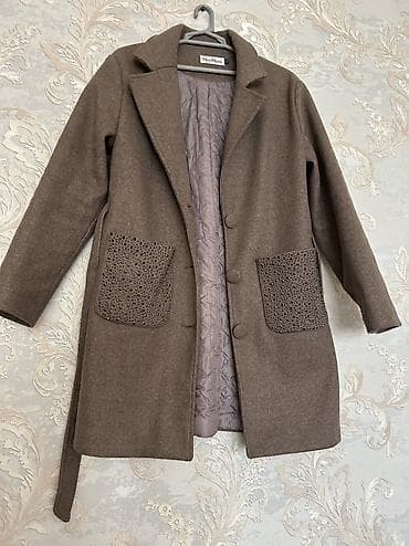 Paltolar: Palto, Max Mara, 2XL, rəng - Qəhvəyi — 2