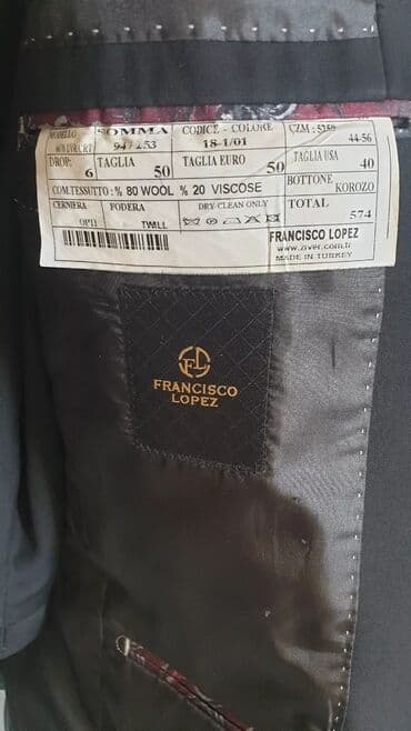 goy daş: KİĞILI kişi pencəyi - Rəng: canlı kral mavi - Kəsim: klassik/yarı — 20