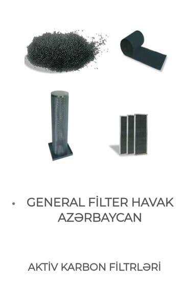 Salonun hava filterləri: General Filter Havak - İtalyan brendi olub hazırda Türkiyədə də — 2
