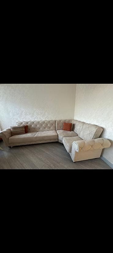 divan ustasi: Künc divan, İşlənmiş, Açılan, Bazalı — 1