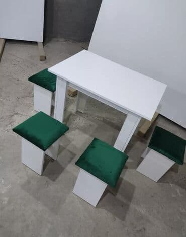 стол стул для кухни: Для кухни, Новый, Прямоугольный стол, 4 стула — 2