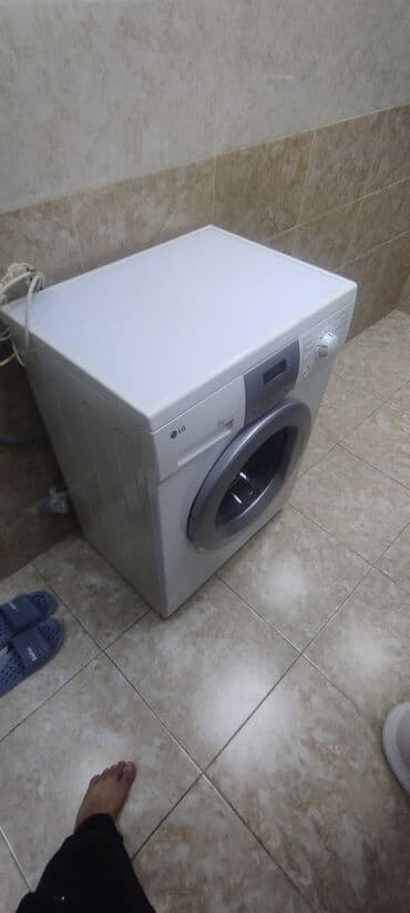 Paltaryuyan maşınlar: Paltaryuyan maşın LG, 5 kq, İşlənmiş, Avtomat, Kredit yoxdur, Ünvandan götürmə — 2