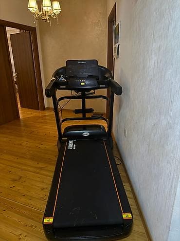 electro gitara: VolksGym qaçış trenajoru - Güclü elektrik mühərriki ilə evdə kardio — 4
