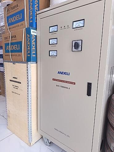 ucuz drel: Andeli SVC-75000VA-3 – 3-fazalı avtomatik gərginlik tənzimləyicisi — 1