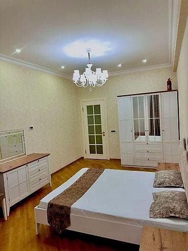 Mənzillər: İcarəyə verilir 3 otaqlı yeni tikili 125 m², Nəsimi r. Kateqoriya — 4