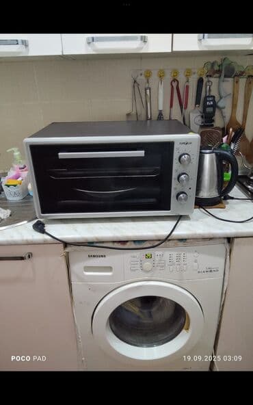 ozturkler soba: Duxovka Eurolux, Elektrik, rəng - Boz, Ayrıca dayanan — 1