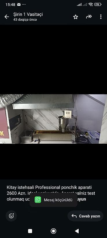 Metal axtaran aparatlar: Kitay istehsali Professional ponchik aparati 2600 Azn. Ideal — 1