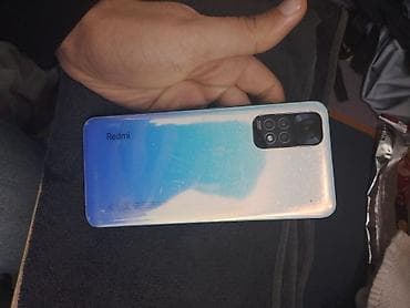 lg telefon: Redmi 11, 128 GB, rəng - Mavi, Qırıq — 3