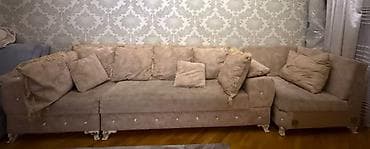 uqlavoy divan: İşlənmiş, Künc divan, Divan, Bazalı, Açılan — 1
