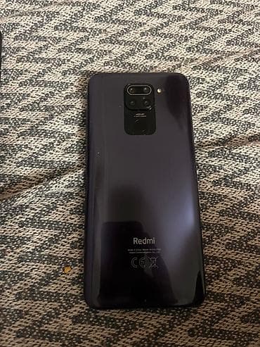 Redmi Note 9, 128 GB, rəng - Göy, Sensor, Barmaq izi, İki sim kartlı