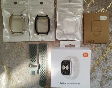 redmi watch 4 qiymeti: Yeni, Smart saat, Redmi, Аnti-lost, rəng - Gümüşü — 1