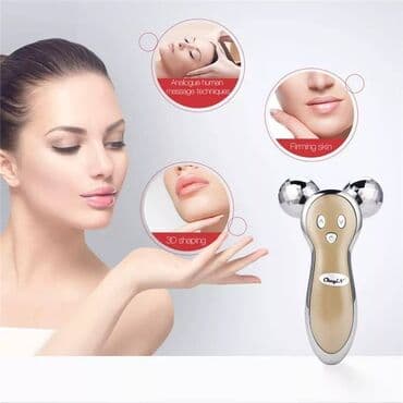 qarin eritme aparati: Üz masajı iki 360 ° fırlanma masaj silindiri ilə dizayn edilmişdir — 2