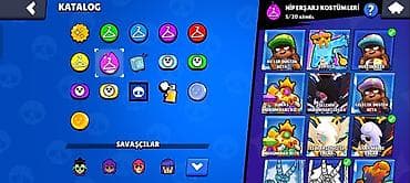 Детский мир: Brawl Stars hesabı - Kupa: 43 497 - Kupa Yolu nişanı: II - Profil — 8