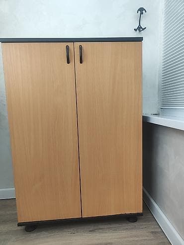 ceks tv: İkiqapılı kompakt dolab - Material: Laminat/LDSP korpus, qara yan və — 1