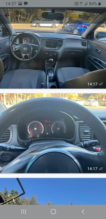 guzgu satışı: Kia Rio hatchback – ağ rəngli, 5 qapılı urban avtomobil. Texniki və — 3