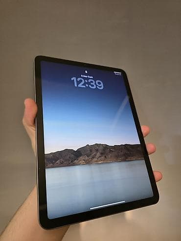 ipad 9: Apple iPad Air 5 m1 (Space Gray) tecili satılır kutusu var her detalı — 4