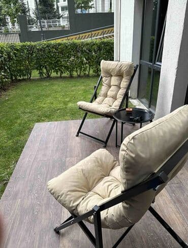 bitki toxumlarinin satisi: Şezlonq. Bağ, balkon üçün şezlonq dəsti. Qiyməti - 1 ədəd şezlonq — 15