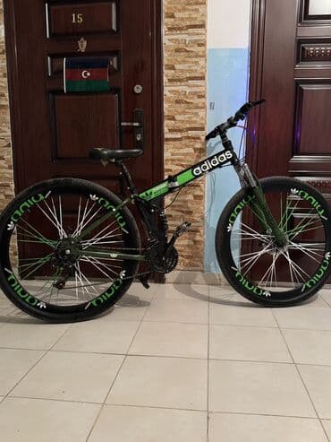 velosipetlər: İşlənmiş Dağ velosipedi Adidas, 29", sürətlərin sayı: 31, Ödənişli çatdırılma — 2