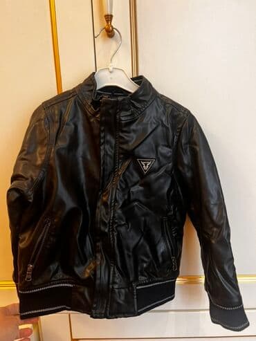 derin dondrcu: Uşaq üçün qara rəngli dərili gödəkçə - Brend: Nesbant Jeans (daxili — 2