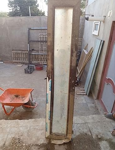 Qapılar və aksessuarlar: Plasdik qapi pencere desdi hamisi birlikde 100 azn — 5