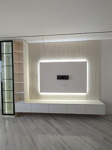Mebel dizayn və yığma xidməti - TV stendi və dekorativ TV zonaları