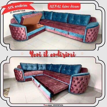 toyuq əti: Künc divan, Yeni, Açılan, Bazalı, Parça, Şəhərdaxili pulsuz çatdırılma — 4