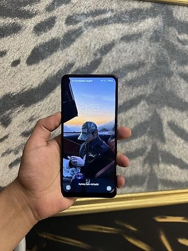 samsung not14: Samsung Galaxy A21S, 32 GB, rəng - Mavi, Barmaq izi, Face ID — 7