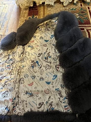 svitir: Tüklü qolsuz kürk Usaqlar ucun 7-10 yaşTebii tukdendi isdeyene — 3