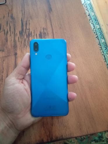 Samsung Galaxy A20s, rəng - Göy, Barmaq izi — 3