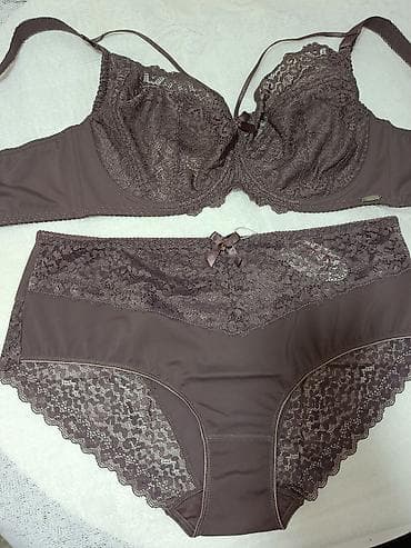 dest paltar: Qadın iç geyimi dəsti – 2 model Böyük bədən 1) Qırmızı dəst - — 2