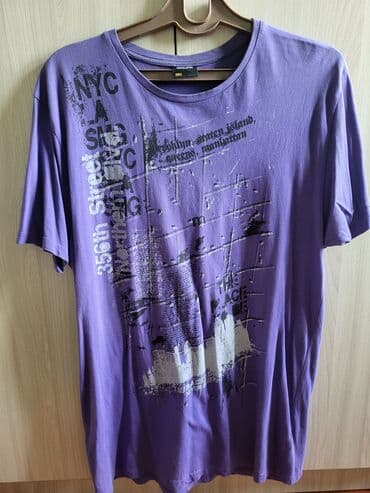 vilur kofta modelleri: Futbolka, 2XL, rəng - Bənövşəyi — 1