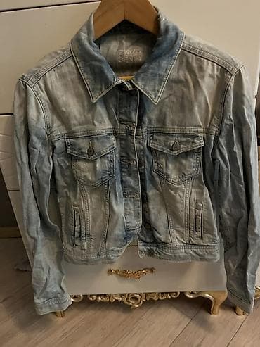 Köynəklər: Məhsul: Z1975 Denim cins gödəkçə - Material: 100% denim (yazı: “Z1975 — 1