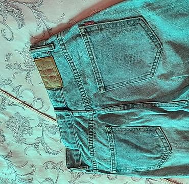 combat şalvar: Levi’s cins şalvar - Brend: Levi’s (etiket və arxa dəri nişanı ilə) - — 2